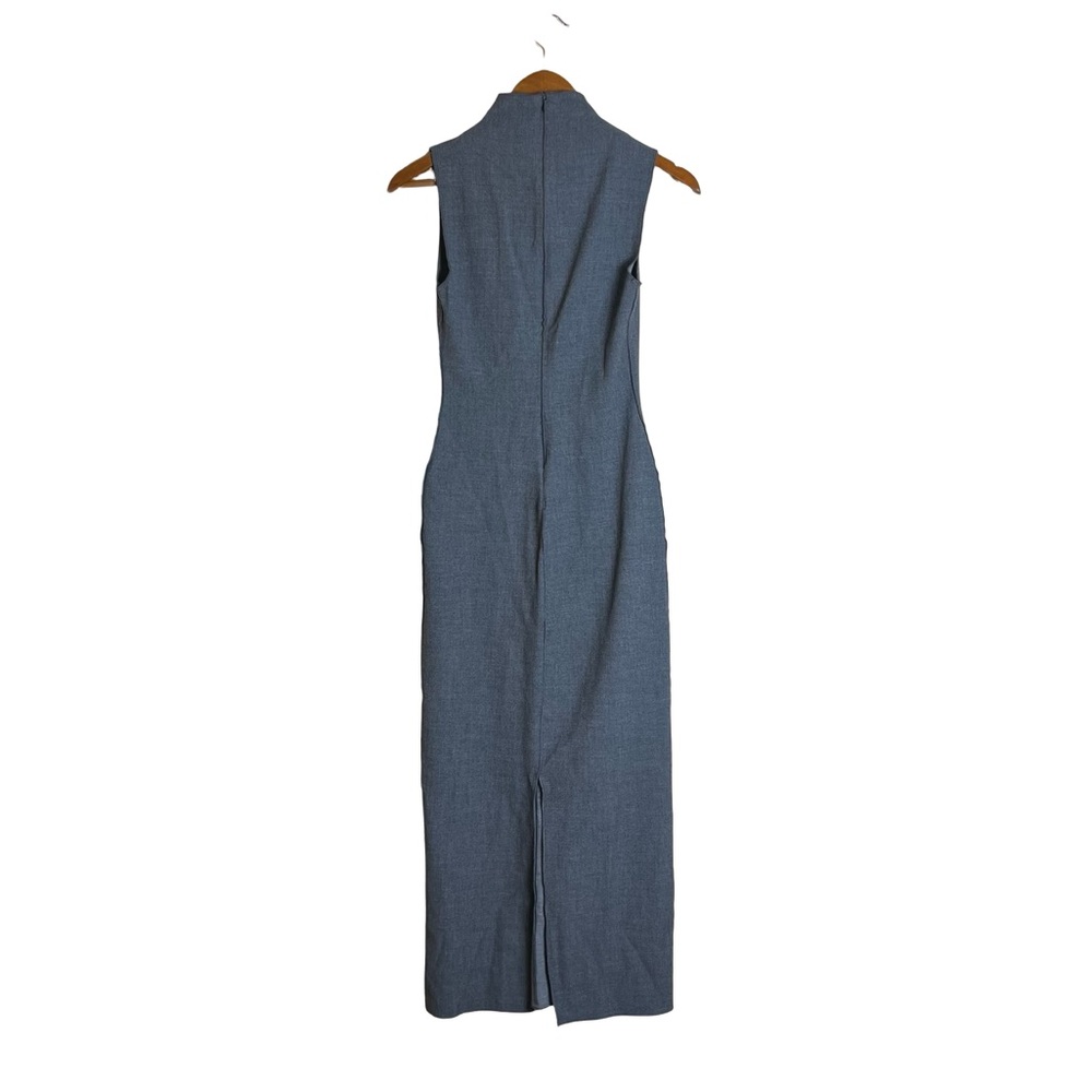 Zara grey knit sleeveless maxi dress. Size xs - Picture 7 of 8